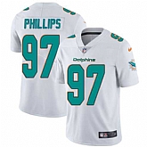 Nike Miami Dolphins #97 Jordan Phillips White NFL Vapor Untouchable Limited Jersey,baseball caps,new era cap wholesale,wholesale hats